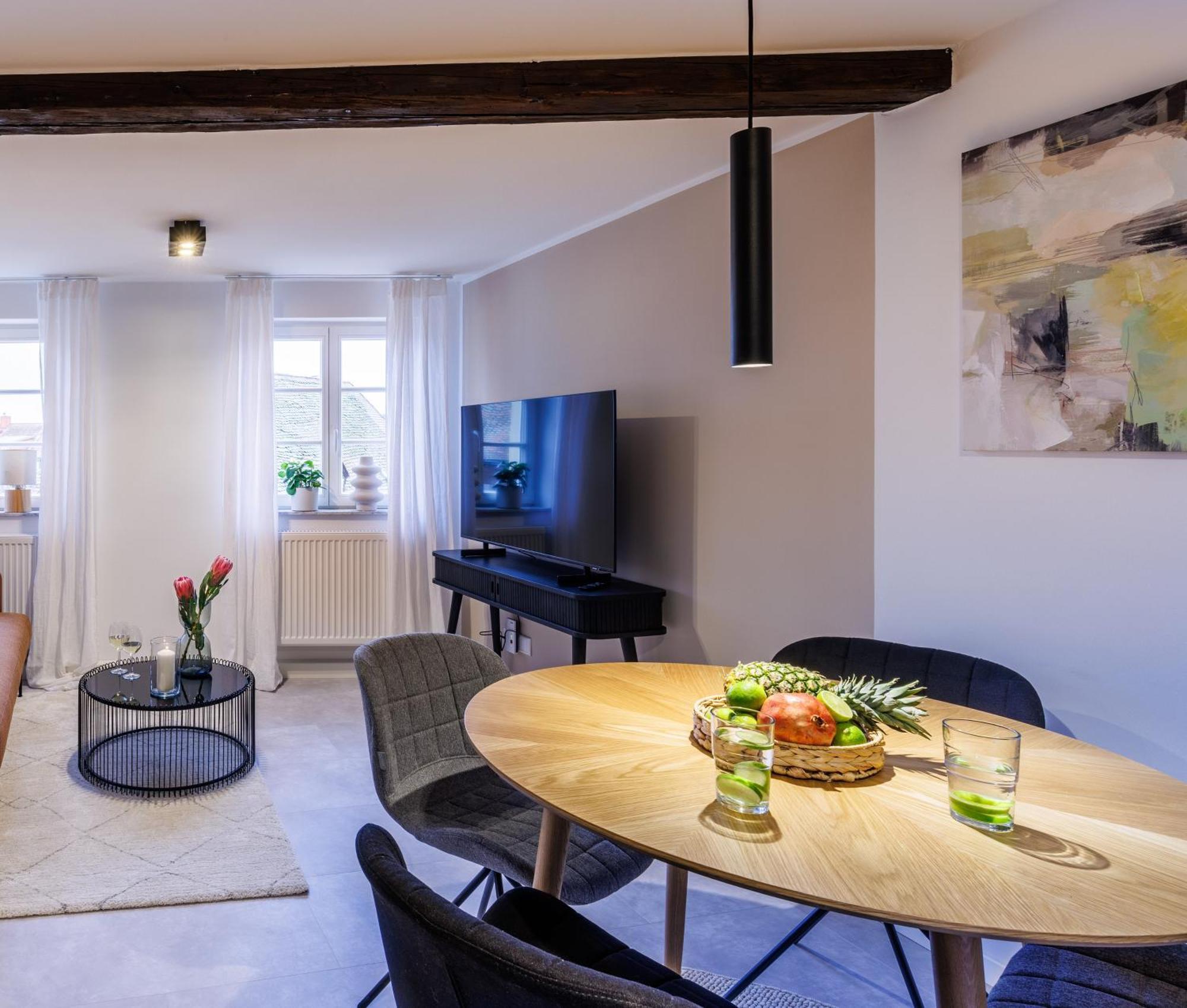 Romantisches Apartment Mit Whirlpool In Bayreuther Fussgaengerzone Exterior foto